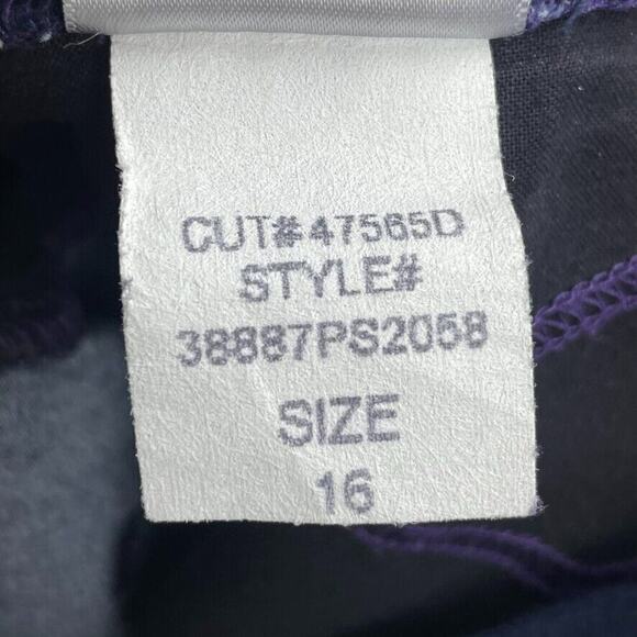 NYDJ Style 38887ps2058 Legging Pull On Pants Size 16 Denim Stretch - Picture 8 of 8